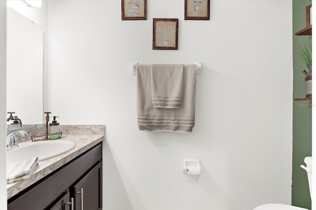 4644 Vignette Way, Sarasota, FL 34240 - half bath with vanity and toilet