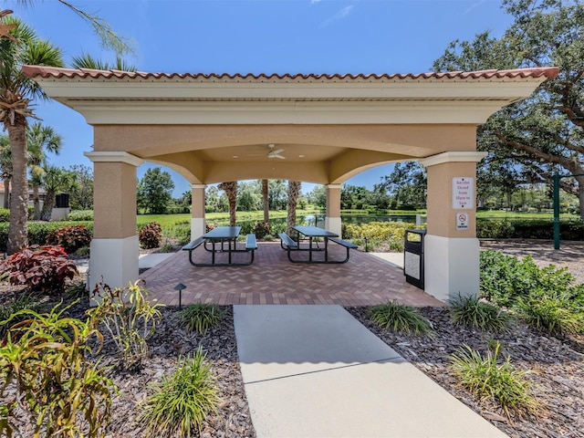 673 Crane Prairie Way, Osprey, FL 34229 - view of community with a gazebo