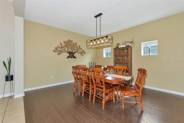 11324 77th St E, Parrish, FL 34219 - dining space with wood finished floors and baseboards