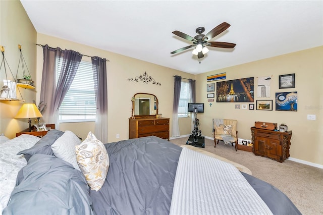 11324 77th St E, Parrish, FL 34219 - bedroom featuring light colored carpet and ceiling fan