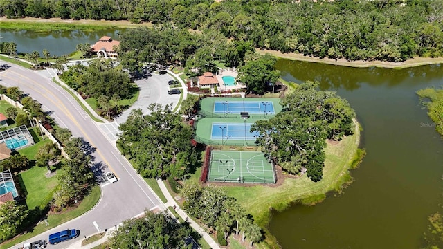 5018 Hanging Moss Ln, Sarasota, FL 34238 - bird's eye view of a large body of water
