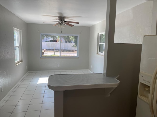 8075 48th Ave N, Saint Petersburg, FL 33709 - unfurnished room with a ceiling fan and tile patterned floors