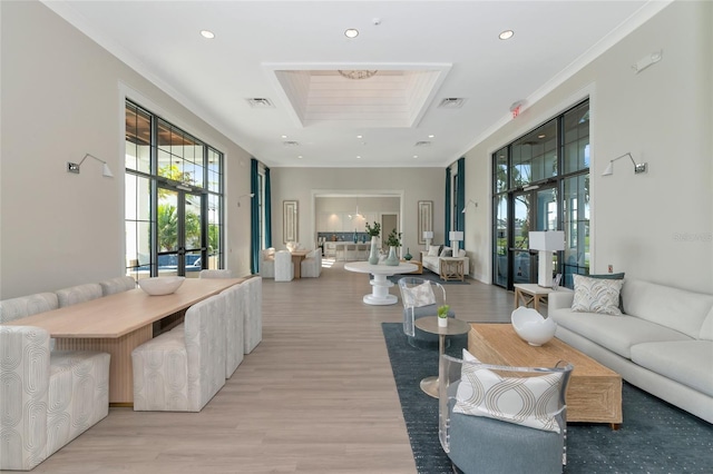 17333 Savory Mist Cir, Bradenton, FL 34211 - building lobby featuring recessed lighting and crown molding