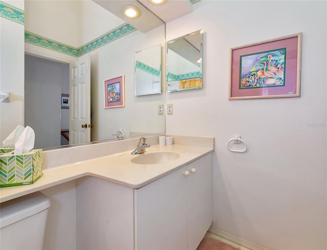 1316 Perico Point Cir, Bradenton, FL 34209 - bathroom featuring vanity and toilet