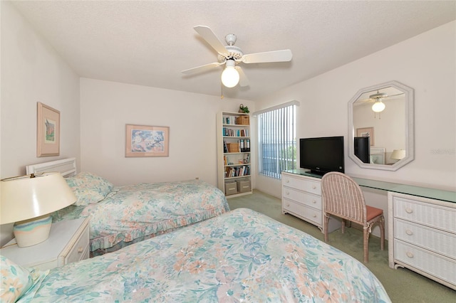 1316 Perico Point Cir, Bradenton, FL 34209 - bedroom with carpet floors and ceiling fan