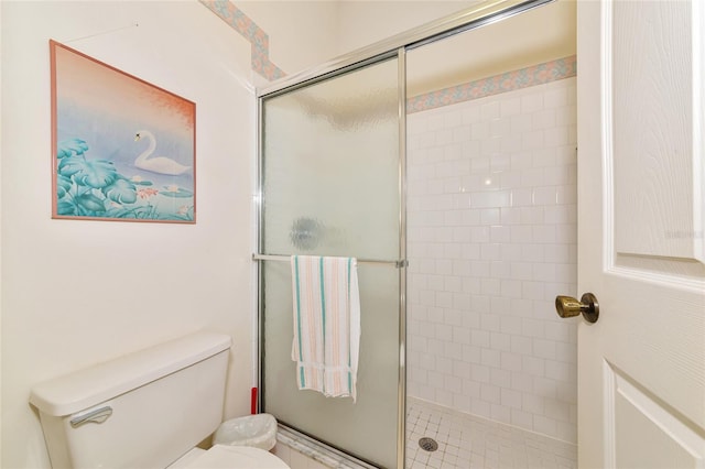 1316 Perico Point Cir, Bradenton, FL 34209 - bathroom with toilet and a shower stall
