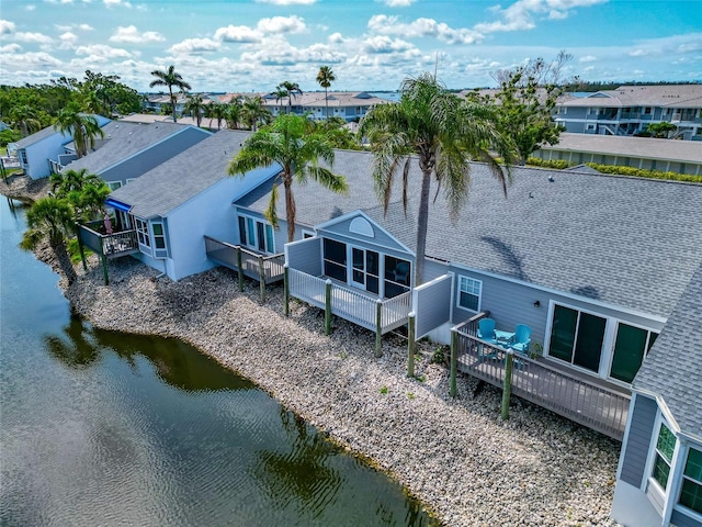 1316 Perico Point Cir, Bradenton, FL 34209 - aerial view of residential area featuring a large body of water