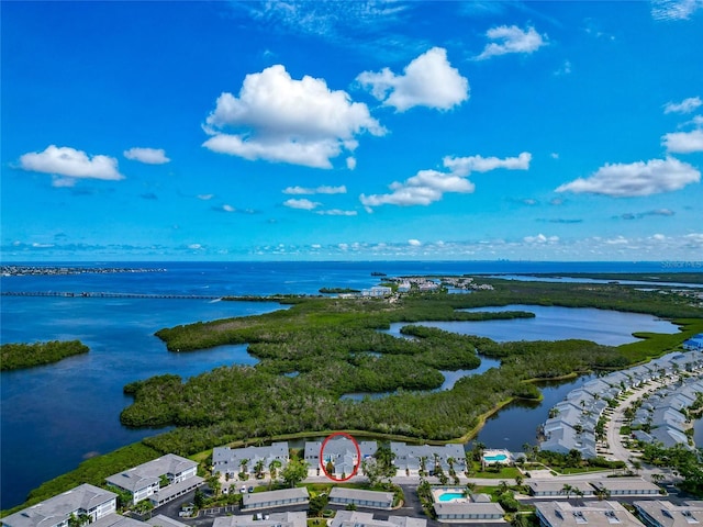1316 Perico Point Cir, Bradenton, FL 34209 - drone / aerial view of a nearby body of water
