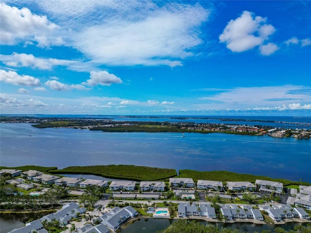 1316 Perico Point Cir, Bradenton, FL 34209 - aerial perspective of suburban area with a large body of water