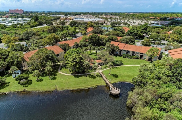 4057 Crockers Lake Blvd Unit 15, Sarasota, FL 34238 - aerial view of a large body of water