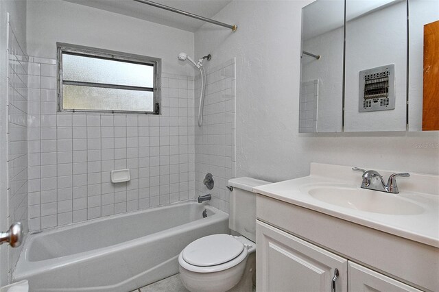 1354 22nd St, Sarasota, FL 34234 - full bathroom with vanity and shower / bathtub combination