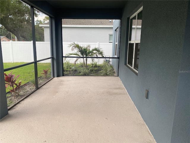1710 Summer Rose Dr, Mount Dora, FL 32757 - view of unfurnished sunroom