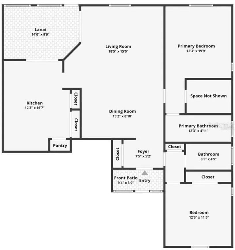 4131 Oakhurst Cir W Unit 3133, Sarasota, FL 34233 - view of floor plan / room layout