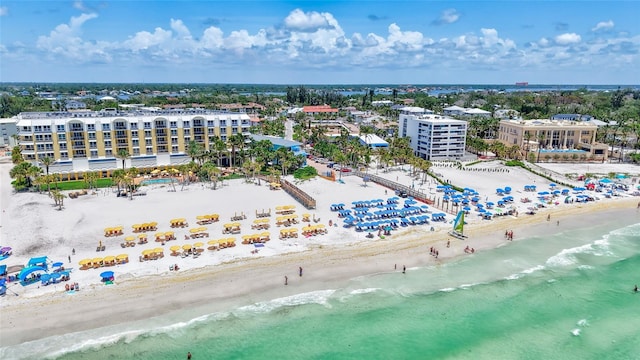 139 Vista Hermosa Cir, Sarasota, FL 34242 - drone / aerial view of expansive beach