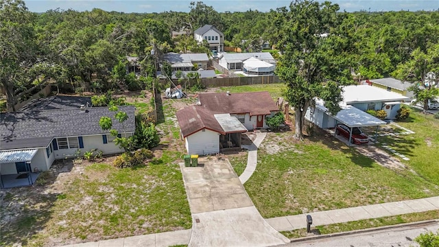 2558 Hawthorne St, Sarasota, FL 34239 - aerial perspective of suburban area