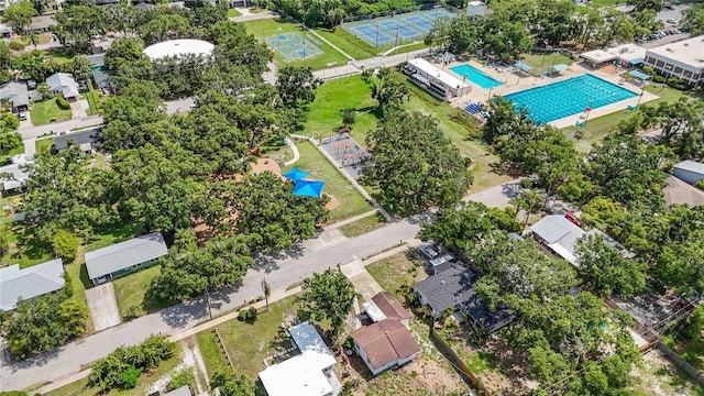 2558 Hawthorne St, Sarasota, FL 34239 - aerial view of a pool area