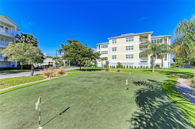 7820 34th Ave W Unit 102, Bradenton, FL 34209 - view of community featuring an area to practice putting