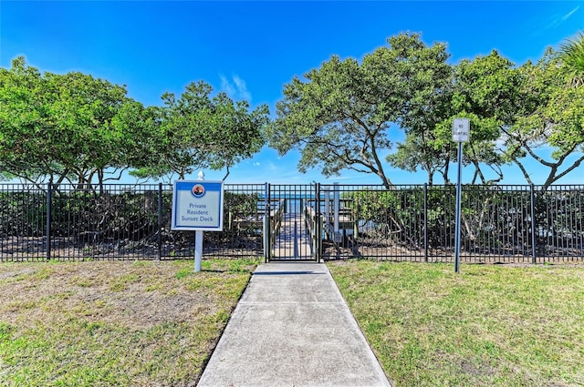 7820 34th Ave W Unit 102, Bradenton, FL 34209 - view of property's community featuring a gate