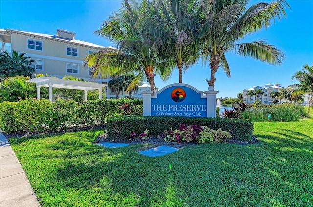 7820 34th Ave W Unit 102, Bradenton, FL 34209 - community sign with a lawn