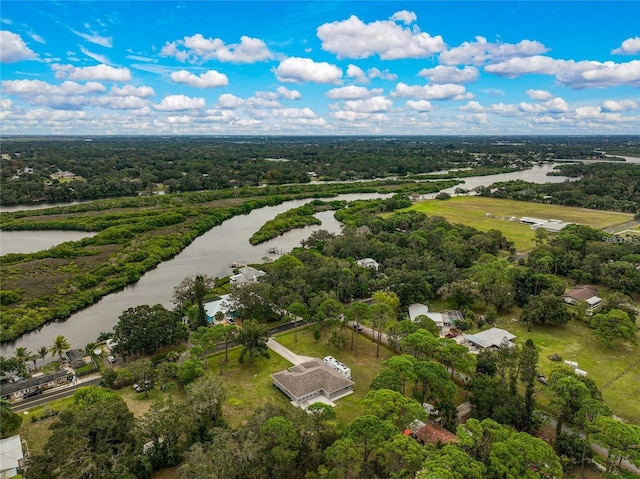 2912 51st St E, Bradenton, FL 34208 - aerial view of property's location with a large body of water