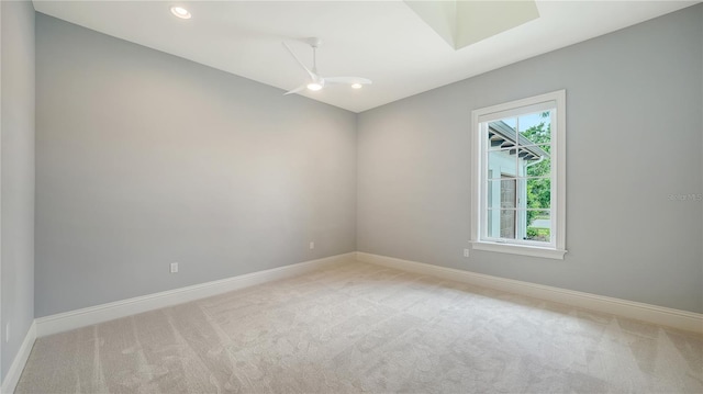 14665 Como Cir, Lakewood Ranch, FL 34202 - unfurnished room featuring light carpet and recessed lighting