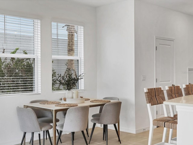 8733 Winter Breeze Way, Sarasota, FL 34241 - dining space featuring healthy amount of natural light, breakfast area, and light tile patterned floors