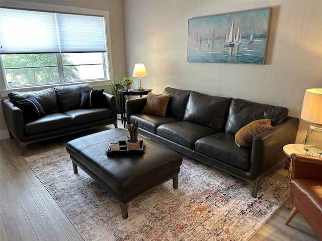 1840 3rd Ave E, Bradenton, FL 34208 - living room with wood finished floors