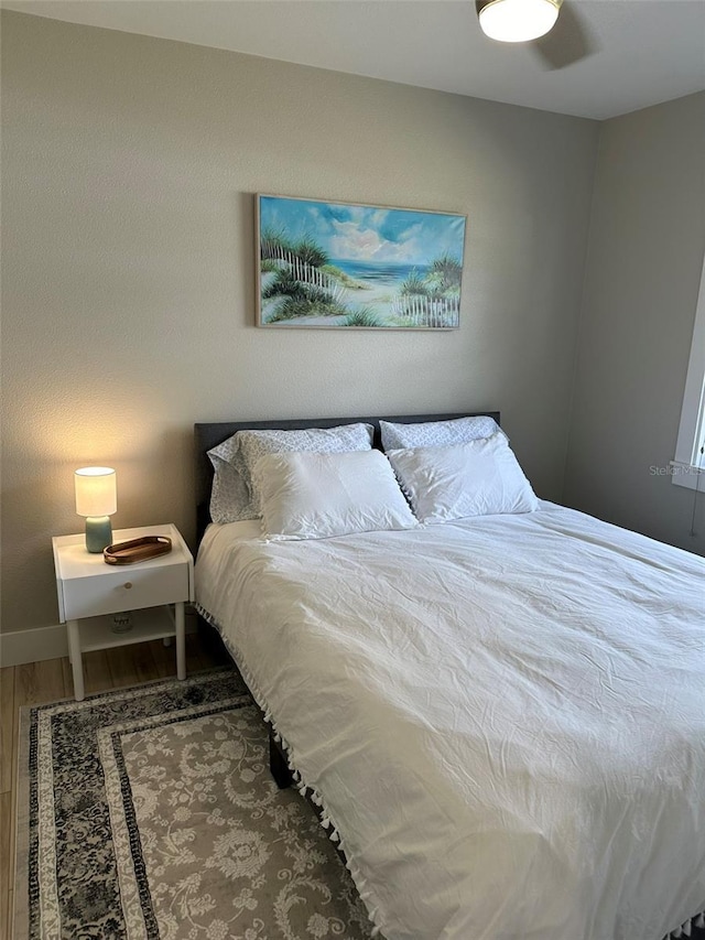 1840 3rd Ave E, Bradenton, FL 34208 - bedroom featuring wood finished floors and a ceiling fan