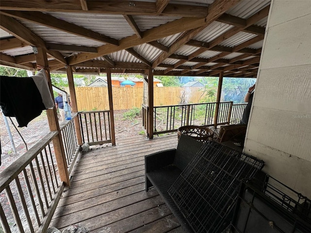 2230 50th Ave N, Saint Petersburg, FL 33714 - view of wooden deck