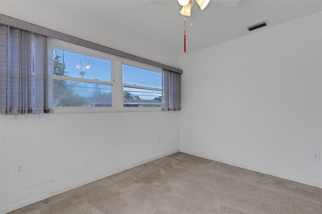 1026 Graham Rd, Venice, FL 34293 - carpeted spare room featuring plenty of natural light and ceiling fan