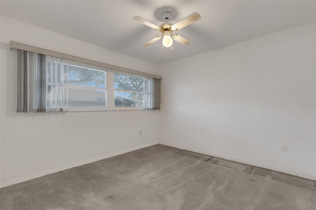 1026 Graham Rd, Venice, FL 34293 - unfurnished room featuring carpet flooring and a ceiling fan