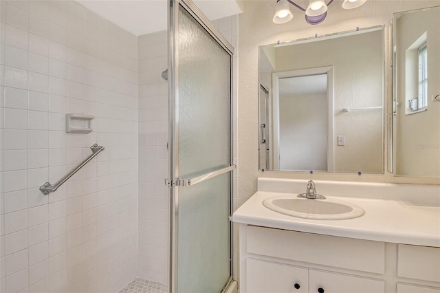 3276 Westford Ln, Sarasota, FL 34231 - full bath with a stall shower and vanity