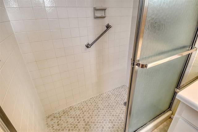 3276 Westford Ln, Sarasota, FL 34231 - bathroom featuring a stall shower
