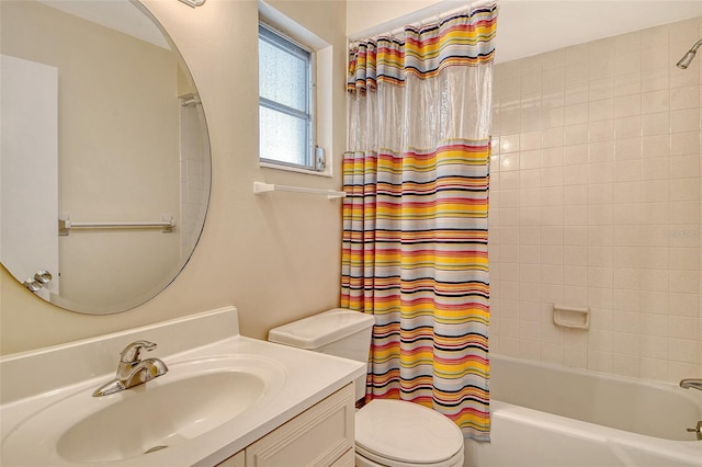 3276 Westford Ln, Sarasota, FL 34231 - bathroom featuring vanity and shower / bath combo