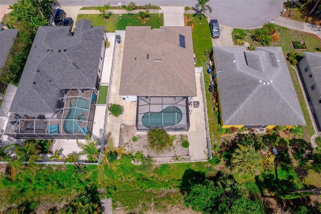 5410 Matthew Ct, Sarasota, FL 34231 - aerial view of property and surrounding area with a pool area