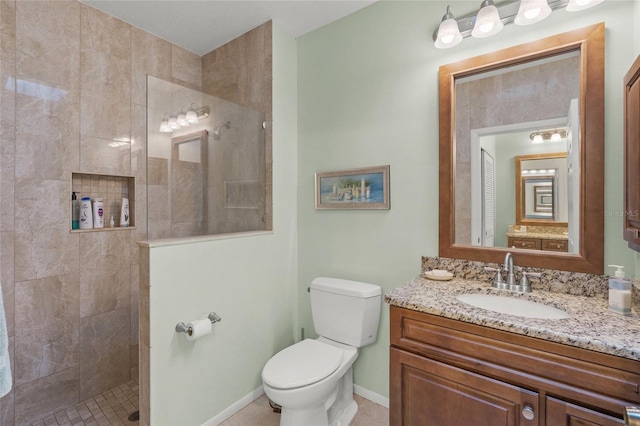 4637 Willow Wood Cir Unit 44, Sarasota, FL 34241 - full bathroom with vanity and walk in shower