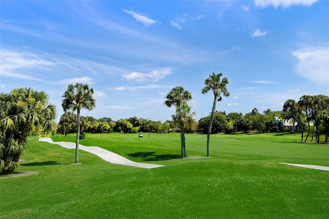 4637 Willow Wood Cir Unit 44, Sarasota, FL 34241 - surrounding community featuring golf course view, a lawn, and view of scattered trees