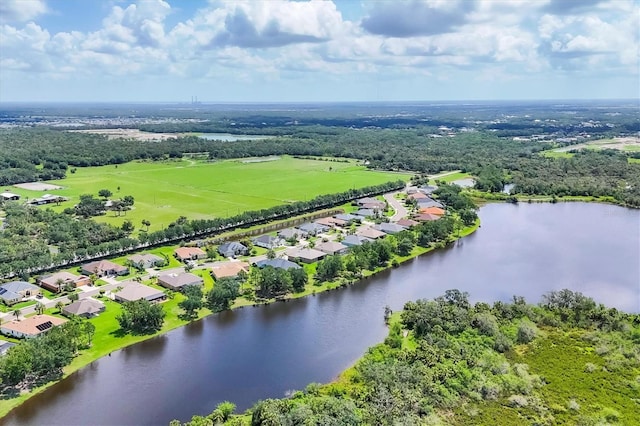13503 22nd Ct E, Parrish, FL 34219 - aerial perspective of suburban area with a large body of water