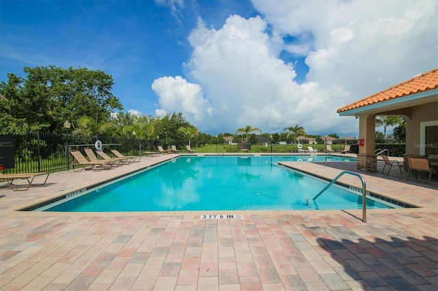 13503 22nd Ct E, Parrish, FL 34219 - community pool with a patio