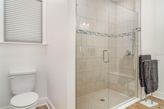 2108 Citrus Breeze Dr, Bradenton, FL 34208 - full bath with a stall shower and wood finished floors