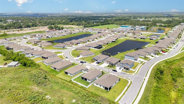 2108 Citrus Breeze Dr, Bradenton, FL 34208 - aerial view of property and surrounding area with nearby suburban area and a large body of water