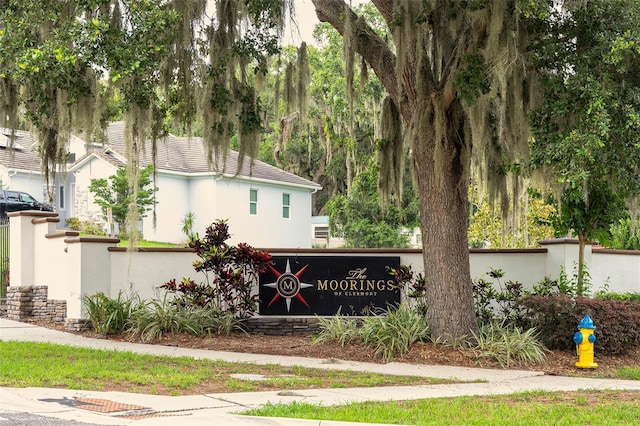 1841 Moorings Ct, Clermont, FL 34711 - view of community / neighborhood sign