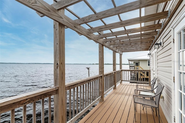 1841 Moorings Ct, Clermont, FL 34711 - deck with a water view