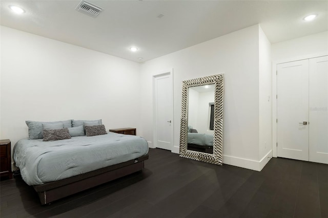 1841 Moorings Ct, Clermont, FL 34711 - bedroom with dark wood-style floors and recessed lighting