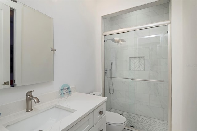 1841 Moorings Ct, Clermont, FL 34711 - full bathroom featuring vanity and a stall shower