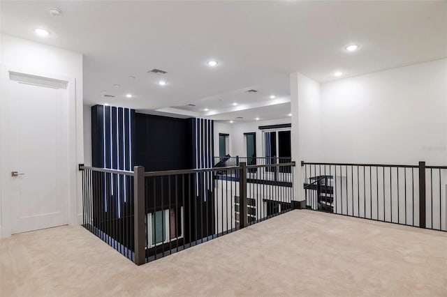 1841 Moorings Ct, Clermont, FL 34711 - corridor featuring carpet flooring and recessed lighting