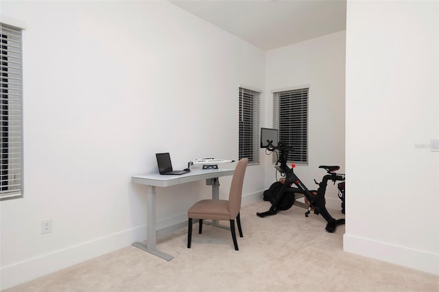 1841 Moorings Ct, Clermont, FL 34711 - office with light carpet and baseboards