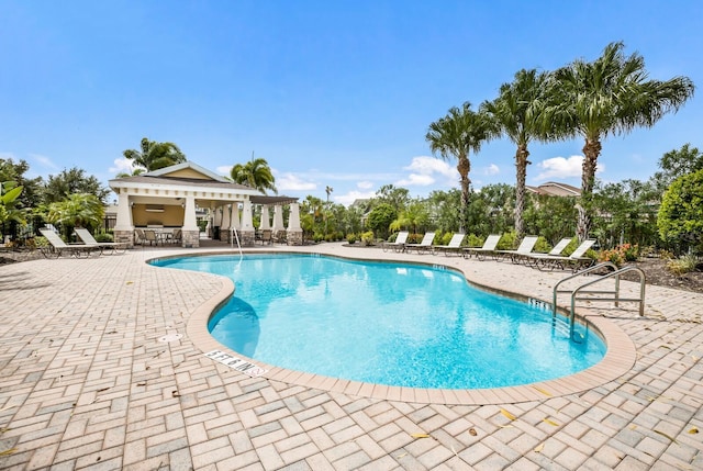 4617 Garden Arbor Way, Bradenton, FL 34203 - community pool with a patio