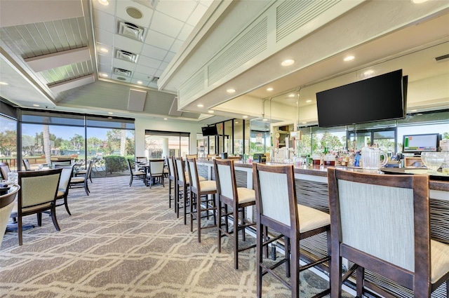 4907 Kilty Ct E, Bradenton, FL 34203 - bar featuring carpet floors
