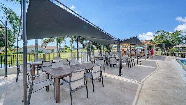 4907 Kilty Ct E, Bradenton, FL 34203 - view of patio with outdoor dining space